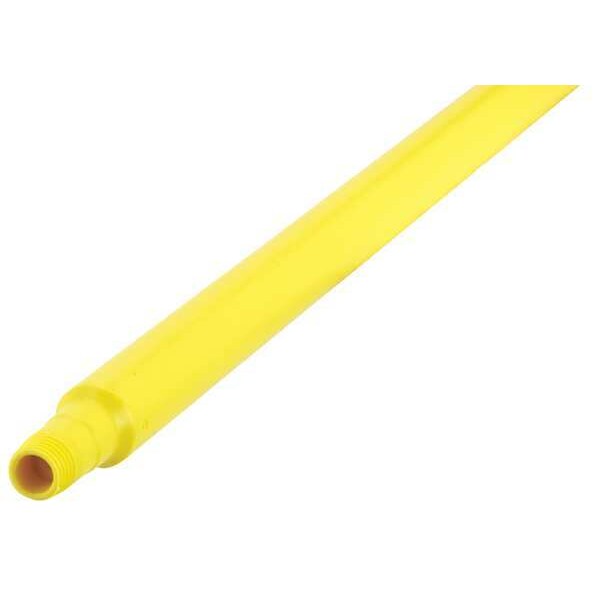 1700mm Color Coded Handle, 1 1/4 in Dia, Yellow, Polypropylene