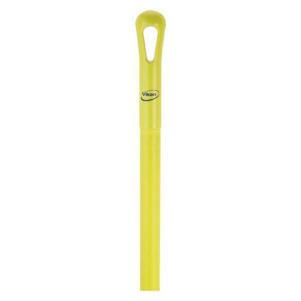 1700mm Color Coded Handle, 1 1/4 in Dia, Yellow, Polypropylene
