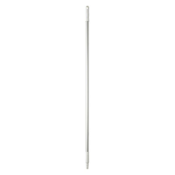 1260mm Color Coded Handle, 1 in Dia, White, Aluminum