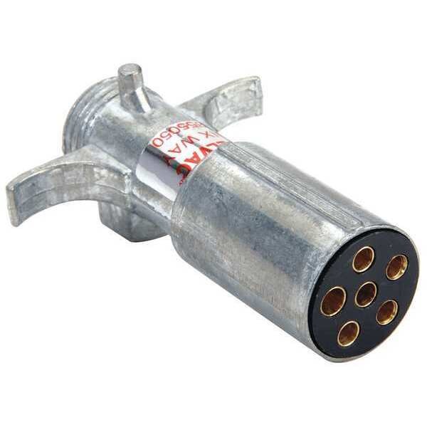 Trailer Connector Plug, 12-24V