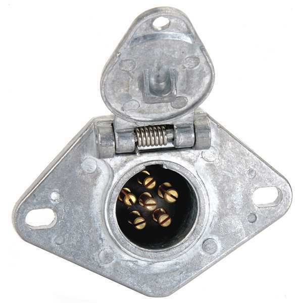 Trailer Connector Socket, 12-24V