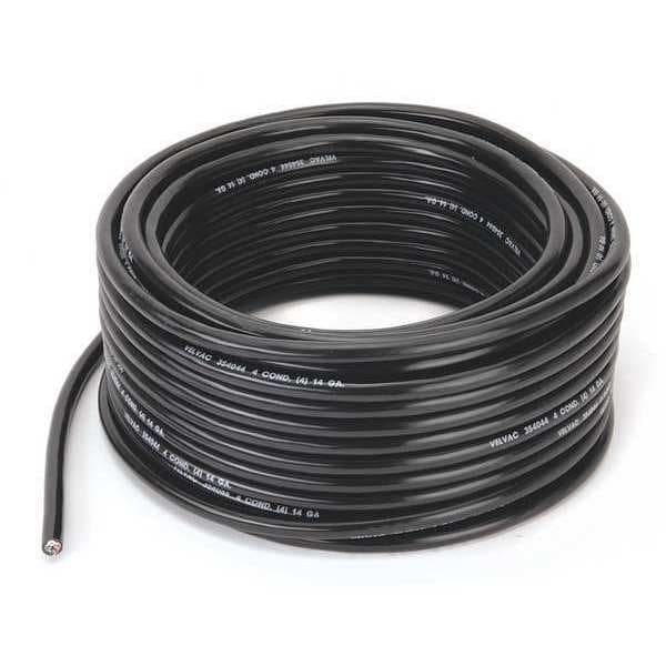 14 AWG 4 Conductor Stranded Trailer Cable 100 ft. BK