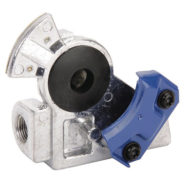 Gladhand, 38 deg., 3/8 in. Port, Blue