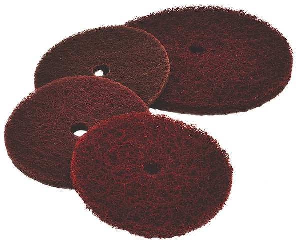 Finishing Disc, 6 in., Medium, AO, Maroon