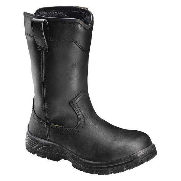 Size 10 Men's Wellington Boot Composite Work Boot, Black