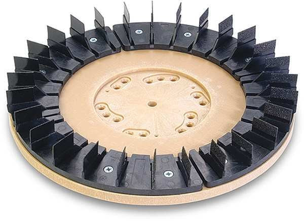 Abrasive Pad, 13 in. dia., 25 Grit