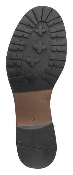 Safety Shoe, Steel Toe, Slip On, 5-1/2D, PR