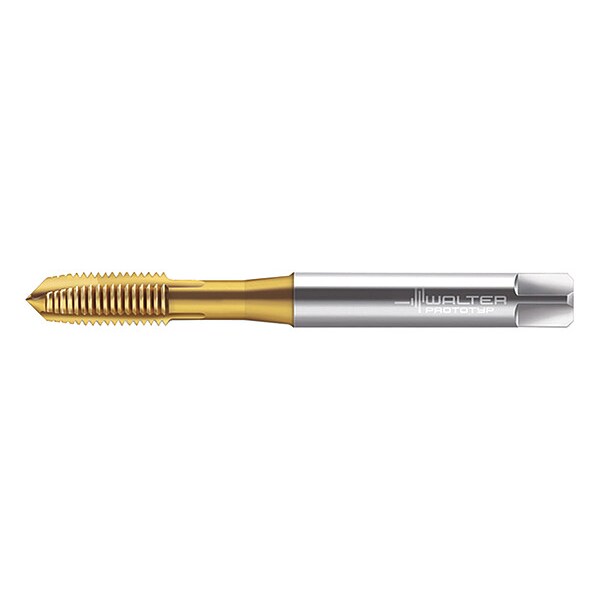 Straight Flute Hand Tap , M3-0.50 , Taper , 3 Flutes, Metric Coarse