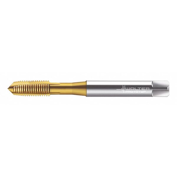 Straight Flute Hand Tap , M4-0.70 , Taper , 3 Flutes, Metric Coarse