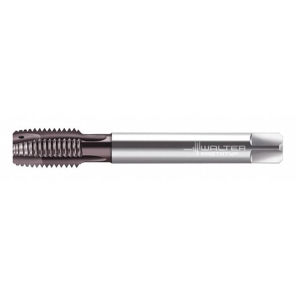 Straight Flute Hand Tap , M20-1.50 , Taper , Metric Fine , 4 Flutes