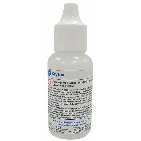 Vacuum Pump Lubricant, 1525, Dropper Bottle, 8 Oz