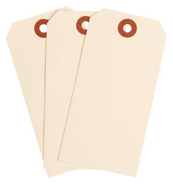 Blank Tag, Cardstock, Manila, PK1000