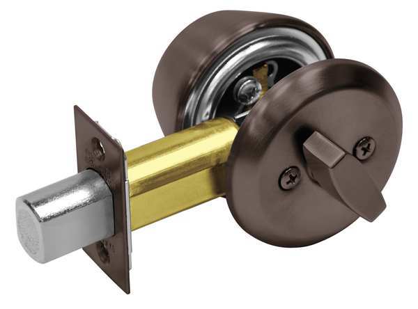 Deadbolt w/Thumbturn, Oil Rubbed Bronze