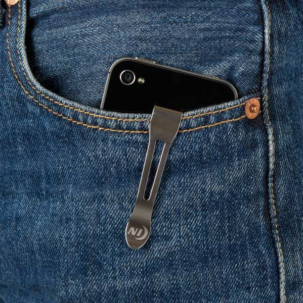 Phone Hip Clip, Stainless Steel