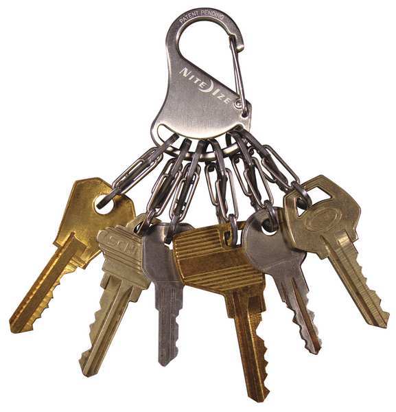 Stainless Steel Key Rack, Silver