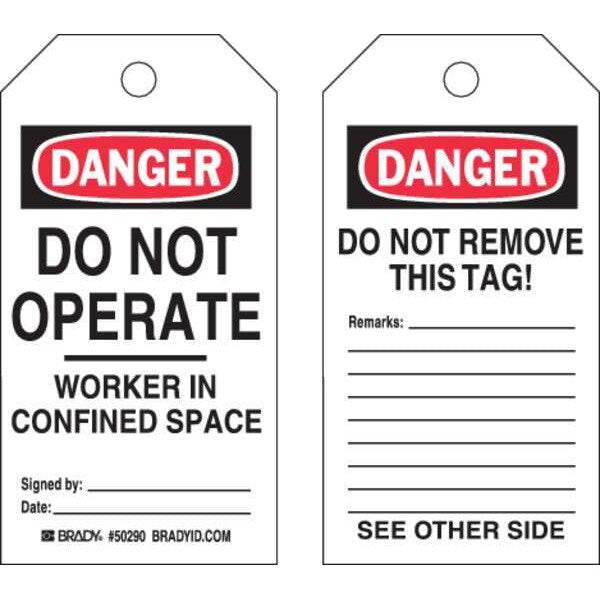 Danger Tag, Do not Operate, Econ Poly, PK25