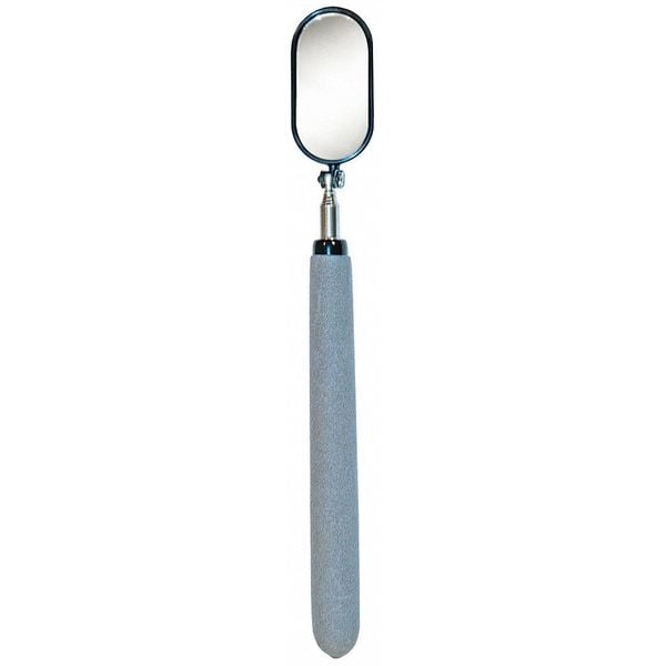 Telescop Mirror, Glass, 1-1/4 x2 In, 36.5 L