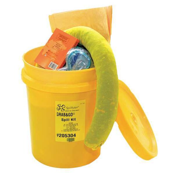 Spill Kit, Chem/Hazmat, Yellow