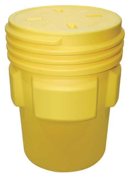 Spill Kit, Chem/Hazmat, Yellow, Height: 41