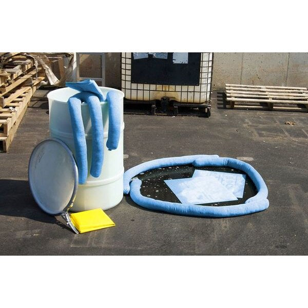 Spill Kit, Oil-Based Liquids, Blue