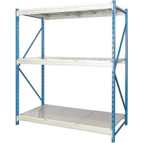 Starter Bulk Storage Rack, 36 in D, 96 in W, 3 Shelves