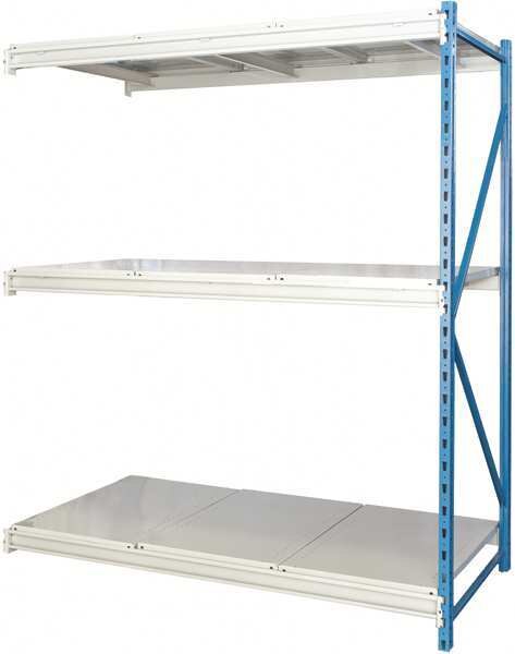 Add-On Bulk Storage Rack, 36 in D, 96 in W, 3 Shelves