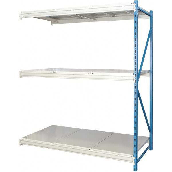 Add-On Bulk Storage Rack, 36 in D, 72 in W, 3 Shelves