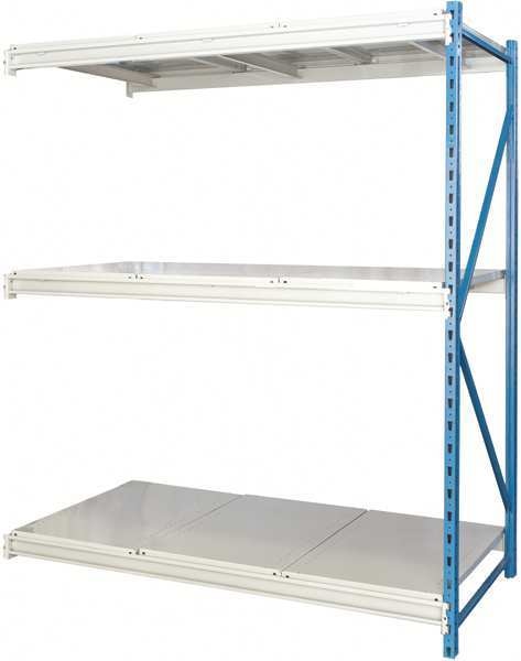 Add-On Bulk Storage Rack, 24 in D, 96 in W, 3 Shelves