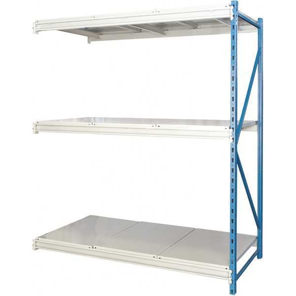 Add-On Bulk Storage Rack, 36 in D, 48 in W, 3 Shelves