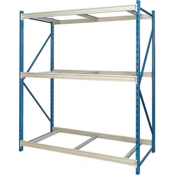 Starter Bulk Storage Rack, 36 in D, 60 in W, 3 Shelves