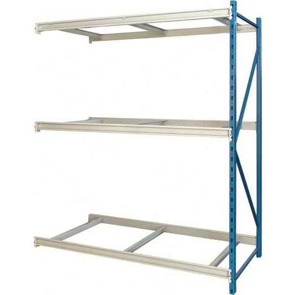 Add-On Bulk Storage Rack, 48 in D, 60 in W, 3 Shelves