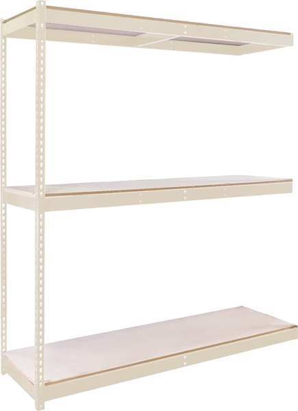 Boltless Shelving Add-on Unit, 655 lb.