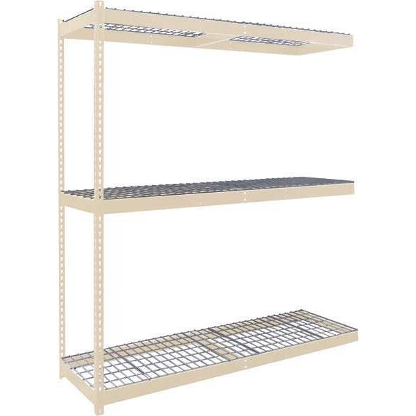 Boltless Shelving Add-on Unit, 455 lb.