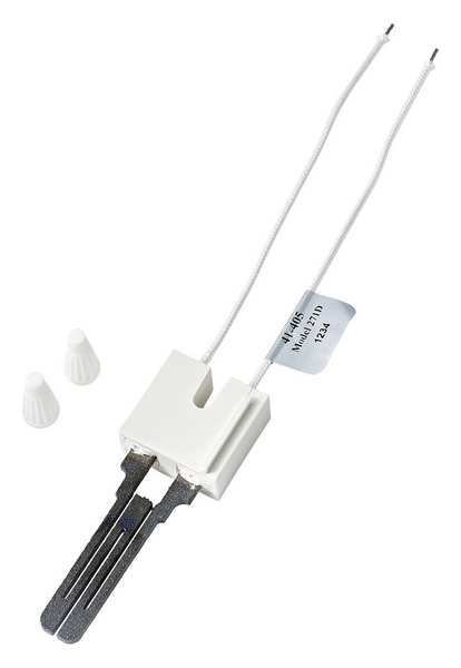 Hot Surface igniter, LP/NG, 120V AC, 5 1/4 in L., Silicon Carbide