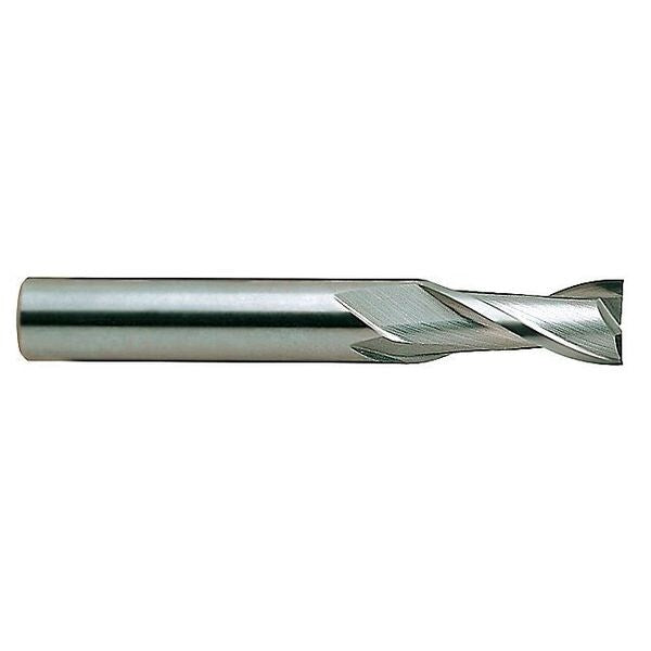 Carbide End Mill, Sq, 3/8, 1 Cut L