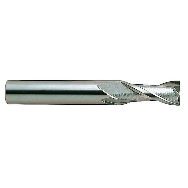 Carbide End Mill, Sq, 1/4, 3/4 Cut L