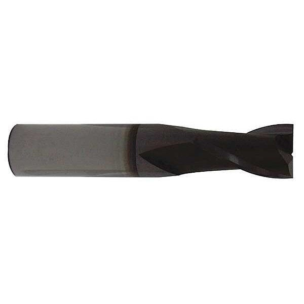 Carbide End Mill, Sq, 5/8, 3/4 Cut L