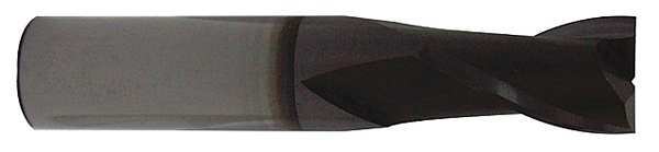Carbide End Mill, Sq, 1/2, 5/8 Cut L