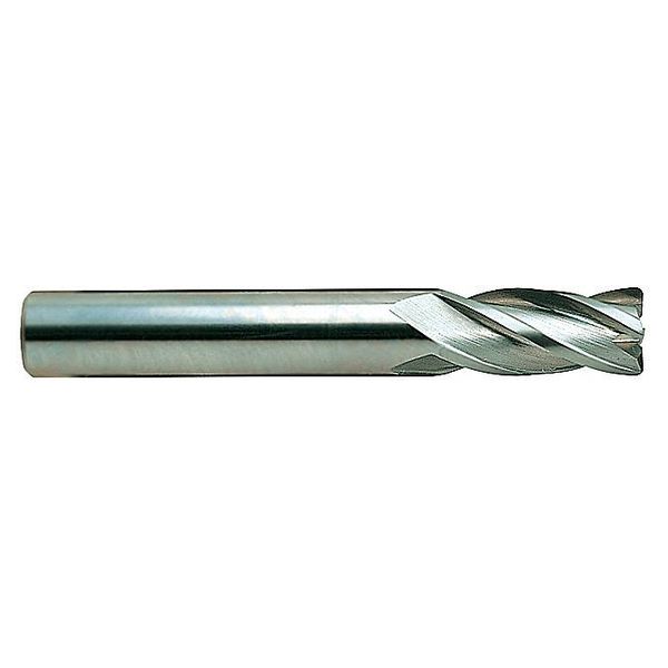 Carbide End Mill, Sq, 7/16, 1 Cut L