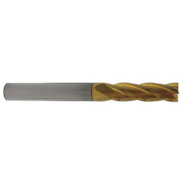 Carbide End Mill, Sq, 1, 2-1/4 Cut L