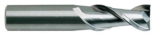 Carbide End Mill, Sq, 3/8, 1-1/8 Cut L