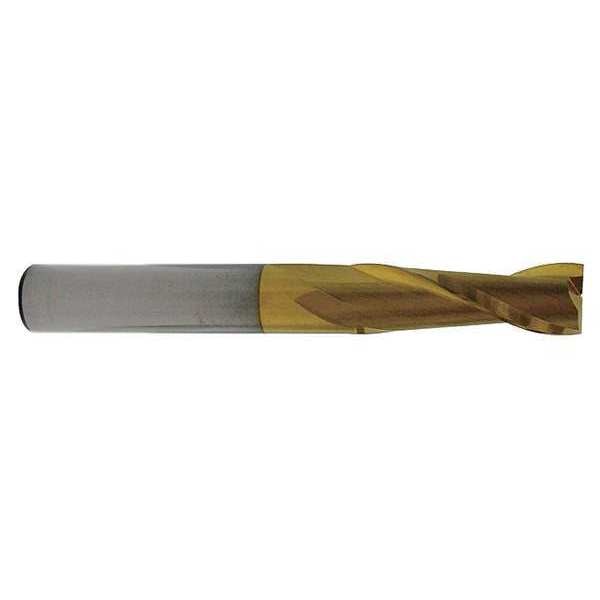 Carbide End Mill, Sq, 5/8, 2-1/4 Cut L
