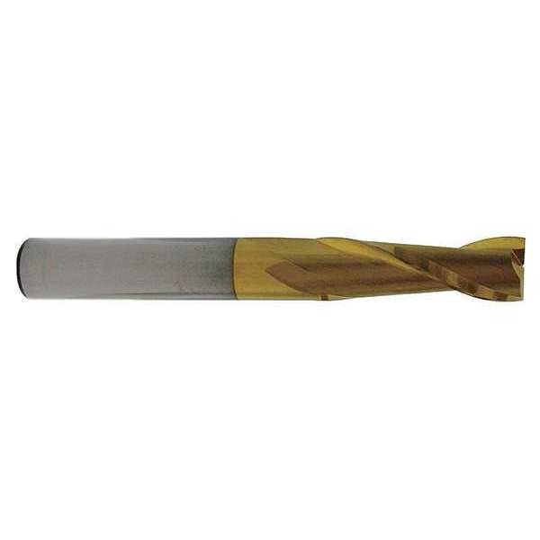 Carbide End Mill, Sq, 1/2, 2 Cut L