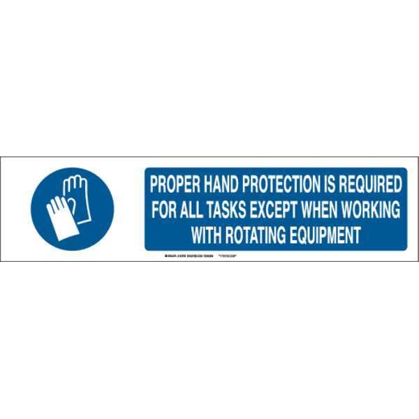 Slider Insert, 6 in. H, Text and Symbol