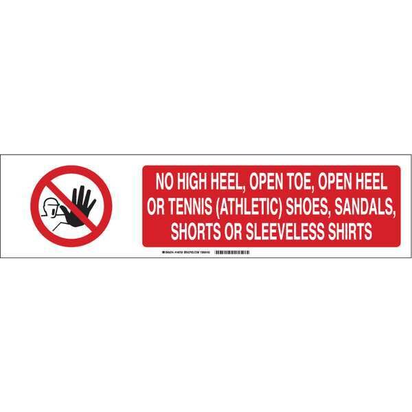 Slider Insert, Text and Symbol, 23-7/8in W