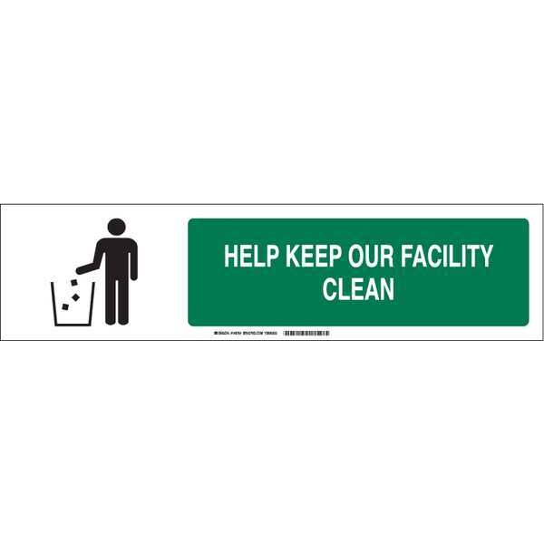 Slider Insert, Keep Our Facility Clean