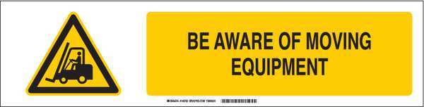 Slider Insert, Be Aware Moving Equipment