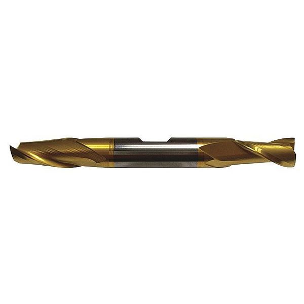 Carbide End Mill, Sq, 3/8, 3/4 Cut L