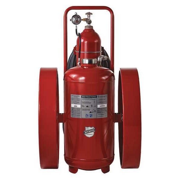 Wheeled Fire Extinguisher, 320B:C, Purple K, 300 lb