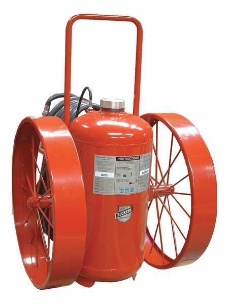 Wheeled Fire Extinguisher, 30A:320B:C, Dry Chemical, 300 lb